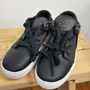 Osiris D3V Men's Skateboard Shoes Charcoal Black/Gold Size 6 NWOT leather upper